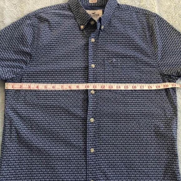 Hollister Men’s size Medium t-Shirt button down long sleeve Shirt Lot - Picture 5 of 8